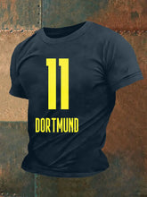 Männer Dortmund 11 kurze Ärmel T-Shirt
